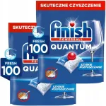Finish Quantum All in 1 n&otilde;udepesukapslid, 2 x 100 tk, tavalised