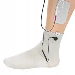 Juhtmega TENS/EMS elektro-stimulatsiooni sokk