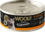 WOOLF WildCat Ultimate Turkey m&auml;rg kassitoit, 85 g