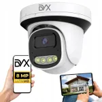 V&auml;lise kupolkorpus IP POE kaamera DVX, 5MP, liikumisj&auml;lgimise ja alarmifunktsiooniga