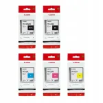 Canon PFI-120 tindikassetid, 5 tk, CMYK, sobib TM-200, TM-205, TM-300