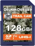 Delkin Trail Cam 128GB V30 SDXC m&auml;lukaart R100/W75