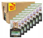 PURINA PRO PLAN steriliseeritud kassidele m&otilde;eldud kalkunilihaga toit želatiinis, 26 tk