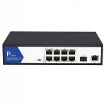 Ethernet v&otilde;rgul&uuml;liti PoE, 8+2 porti, 1x GbE/SFP