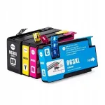 HP OfficeJet Pro 9010/9012/9013/9015/9020/9023/9025/963 tindikassetid, 4 tk