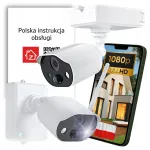 V&auml;ljas kasutatav juhtmevaba WiFi IP kaamera akuga ja telefoni j&auml;lgimisega