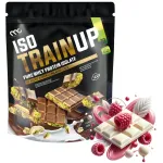 MUSCLE CLINIC ISO TRAIN UP valguisolaat 600 g, valge &scaron;okolaadi ja vaarika maitsega
