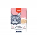 Kassitoit WANPY Super Premium kanaga ja krevettidega, 85 g