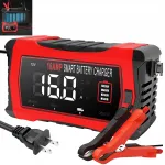 Aku laadija LCD-ga, 12V/24V, 16A, remondifunktsiooniga
