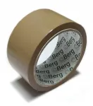 BERG kleepuv teip, pruun, 48 mm x 60 m, solvent