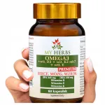 Toidulisand Gold Omega 3 PREMIUM, 60 kapslit