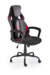 Kontoritool JENSEN, must, punane, TILT mehhanismiga