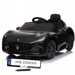 Laste elektriauto Maserati GranTurismo Pilot 2.4G LED-tuledega