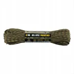 Paracord nailon M-Tac, 550 mil-spec, Coyote/RG, 30 m