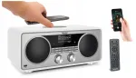TechniSat DIGITRADIO 602 CD DAB+ FM Bluetooth 70W internetiraadio valge