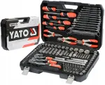 YATO t&ouml;&ouml;riistade komplekt, 129 tk, 1/2, 3/8