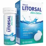 Efervescentse tabletid Zdrovit Litorsal After-Alko kaaliumi, B6-vitamiini ja gl&uuml;koosiga, 10 tk