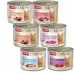 ANIMONDA Carny Adult MIX m&auml;rgtoit kassidele, 6 maitset, 12x200g
