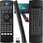 MX3 traadita klaviatuur, hiir ja kaugjuhtimispult, USB, nutitelerile