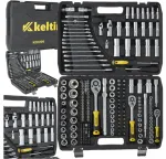 Pistikute komplekt 216 osa CrV Flat Eye
