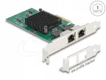 V&otilde;rgukaart Delock 89021, PCIe, 2x RJ45, Gigabit LAN