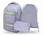 Seljakott ja pinal BAAGL SET 3 Skate Max Mishmash