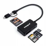 Integral 4in1 m&auml;lukaartide lugeja, USB 3.0 ja USB C, microSD, SD