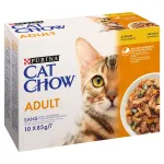 M&auml;rgtoit kassidele Purina Cat Chow Adult kanaga, 10 x 85 g