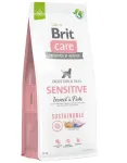 Koeratoit BRIT Care Sustainable Sensitive, putukate ja kalaga, 12 kg