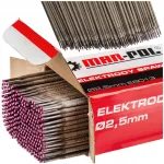 Keevituselektroodid 2,5 mm 300 mm 5 kg rutiilsed MAR-POL