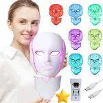 N&auml;o LED mask, 7 v&auml;rvi, nooruslikule nahale