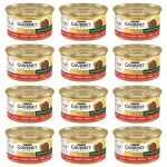 M&auml;rg toit kassidele GOURMET Gold Succulent Delights Beef, 12 x 85 g