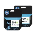 HP K303XL tindikassett, must ja v&auml;rviline, 4 ml, suure kandev&otilde;imega