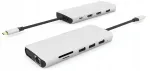 eSTUFF ES623009 USB-C 12-in-1 mobiilne dokipesa