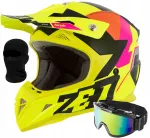 Motokrossi enduro kiiver ZED X1.9 S ECE 22.06 prillide ja interkomi ettevalmistusega