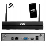 IP videosalvesti BCS-L-NVR0401-4KE-W(2L), 4 kanalit, WiFi