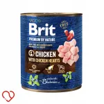 Brit Premium by Nature kuiv kassitoit kanaliha ja kanas&uuml;damega 800g