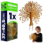 Aia dekoratsioon puu kujuga, Corten teras, 40 cm