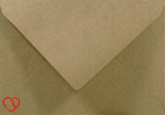 C6 aknata pruun &uuml;mbrik 114 x 162 mm kutsetele ja kirjadele