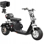 Elektriline kolmerattaline EHoodax EB-05WQ, 2000W, 60V 20Ah, 45 km/h, 18x9.5