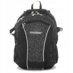 Kooliseljakott ROOMSTER, valge/must, 25 l, mitme jaotisega