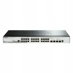 D-Link DGS-1510-28P l&uuml;liti, 24xGE PoE, 2xSFP, 2xSFP+