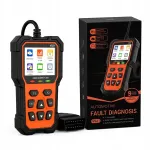 Autodiagnostika skanner OBD2 LCD MEN&Uuml;&Uuml; PL