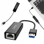 V&auml;line v&otilde;rgukaart Orico USB RJ45, 1 Gbps