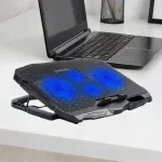 Kerge kokkupandav s&uuml;learvuti jahuti 4 ventilaatoriga, reguleeritav