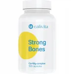 Toidulisand Calivita Strong Bones 250 kapslit, kaltsium ja magneesium