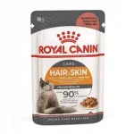 Royal Canin FCN Hair & Skin koerakonservid kastmes, 85 g