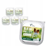 RAW PALEO Mini Adult koerakonservid pardilihaga v&auml;ikestele t&otilde;ugudele, 6 x 150 g