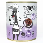 Koerakonservid TufTuf lambalihaga, kastmes t&uuml;kid, 800 g