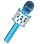 Traadita karaokemikrofon SHEIN S07, sinine